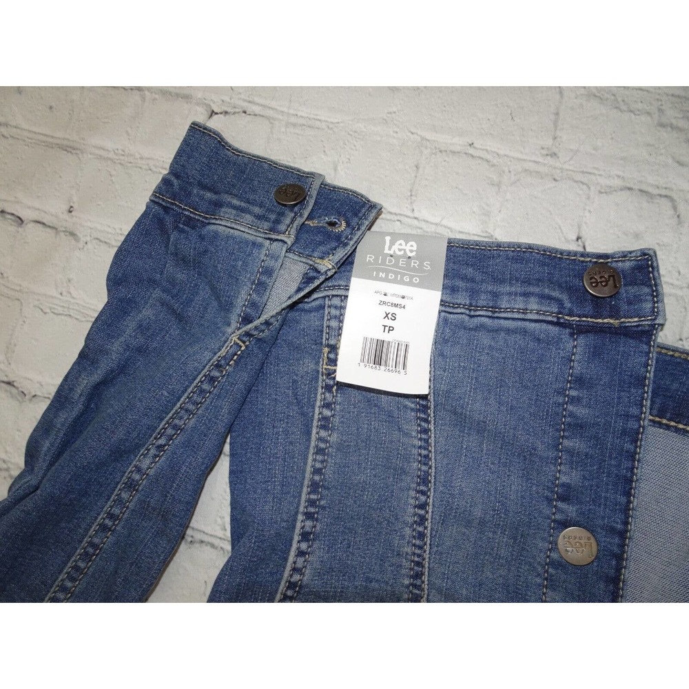Riders by Lee Indigo Women's Denim Jacket, Weathered, X-Small - Picture 9 of 9